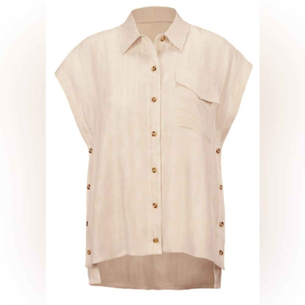 Cabi Boxy Shirt- size XS